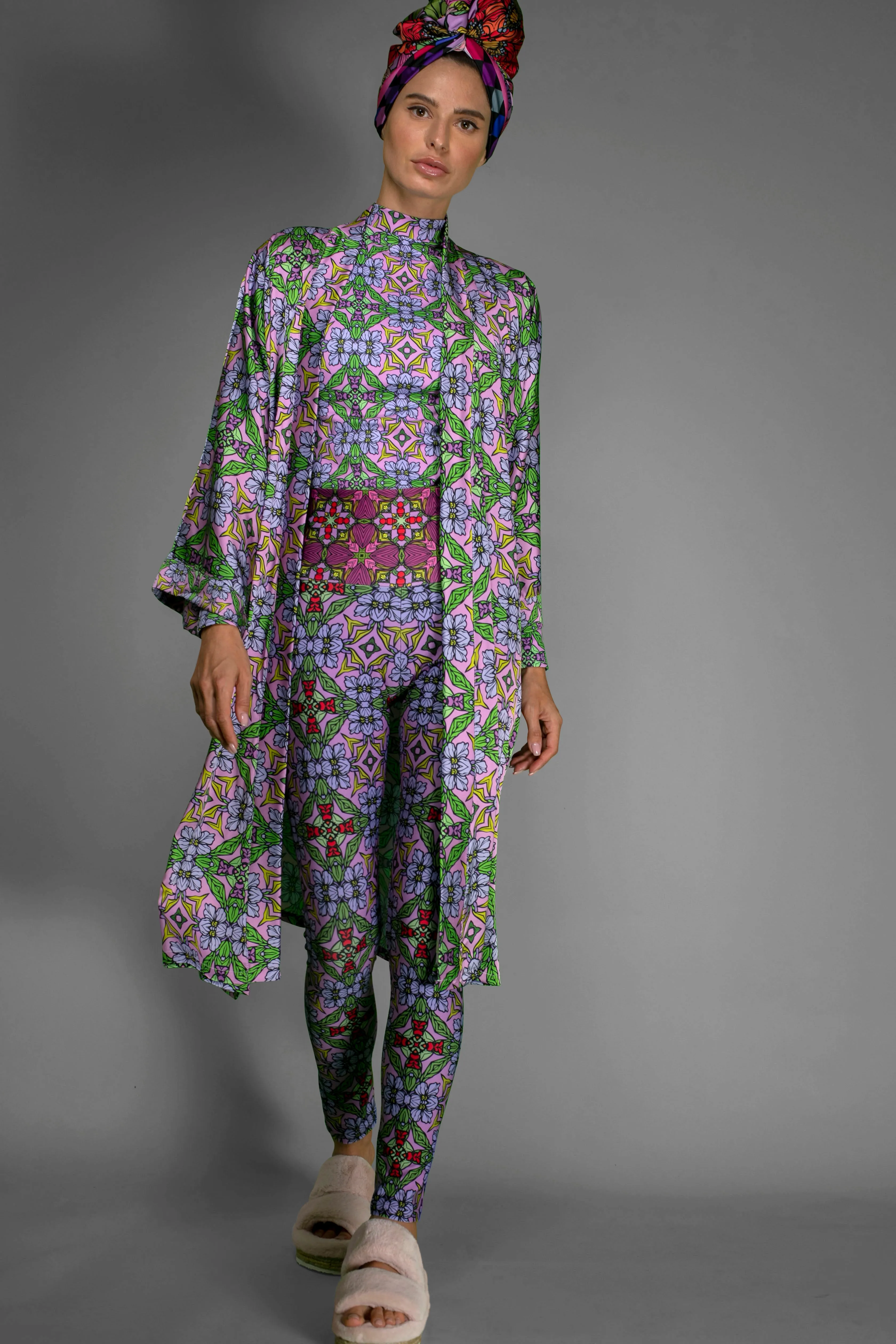 Deco Purple leggings