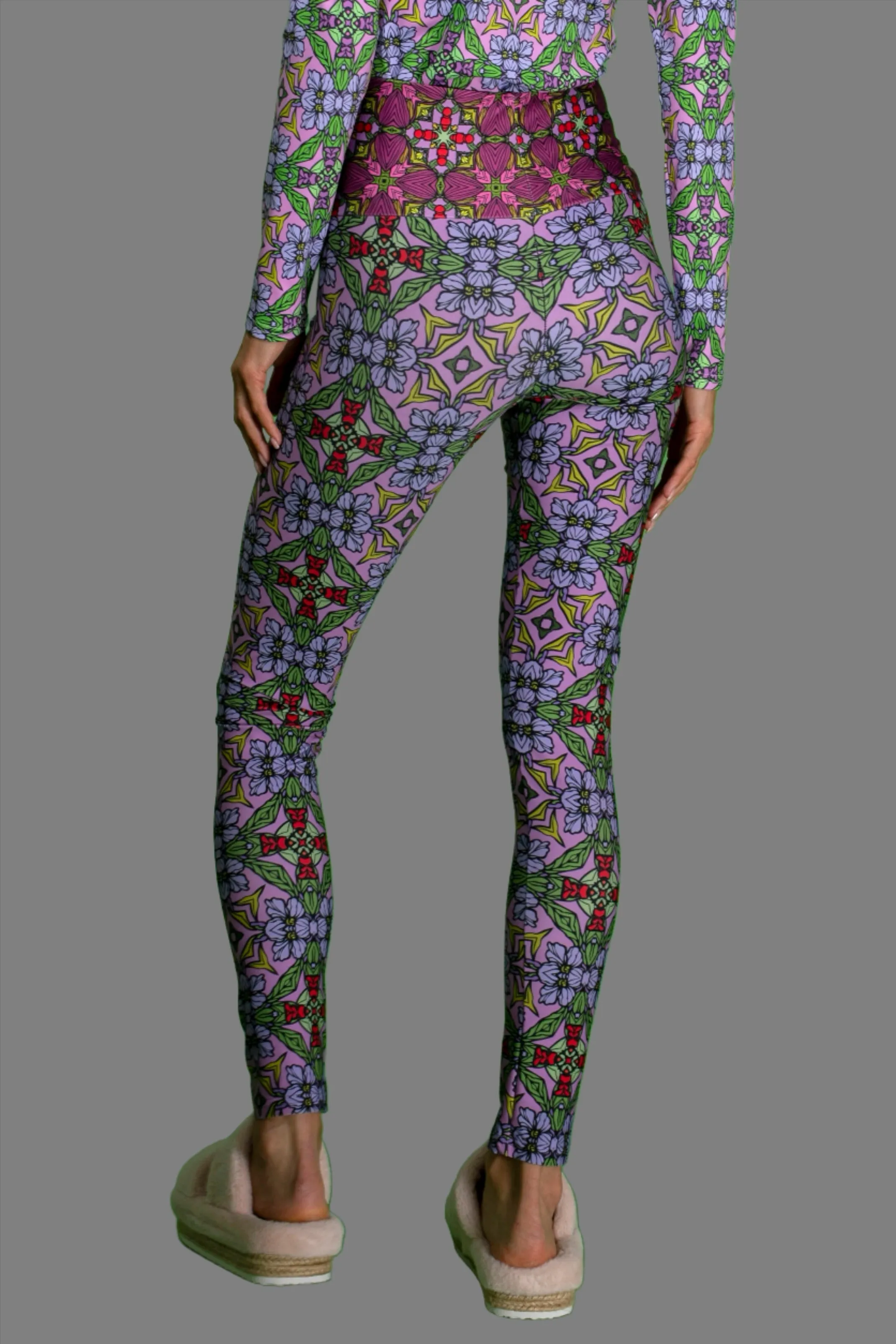 Deco Purple leggings