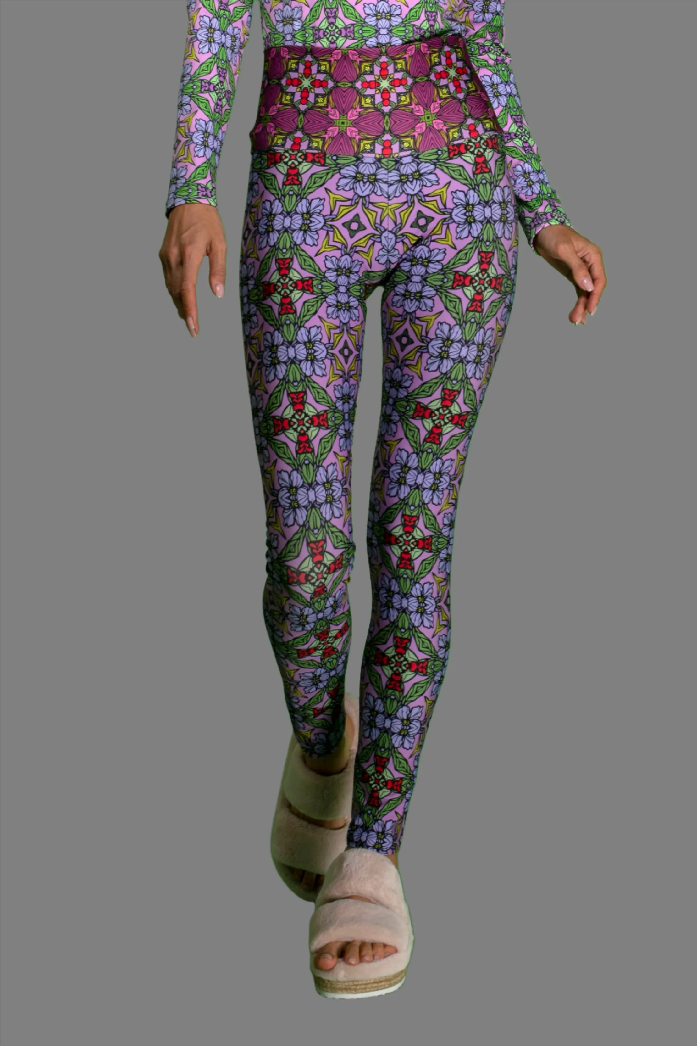 Deco Purple leggings