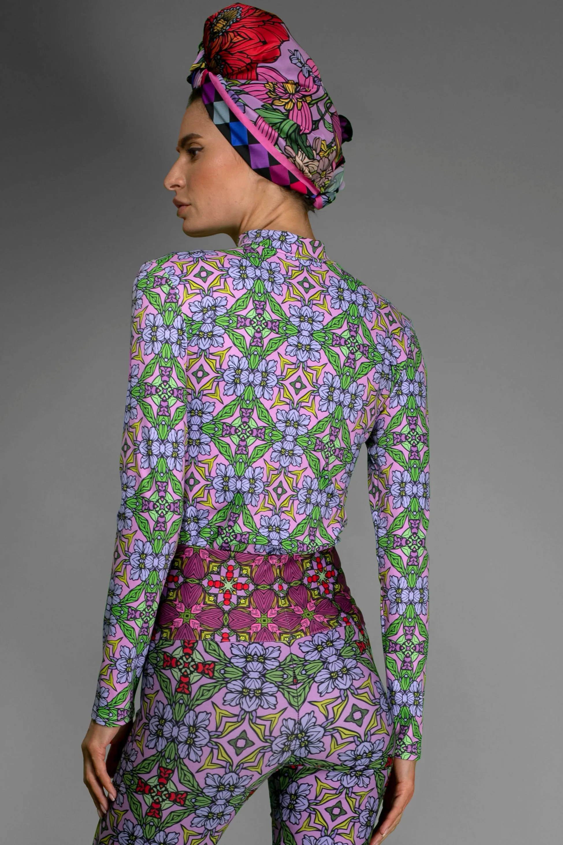 Deco Purple leggings