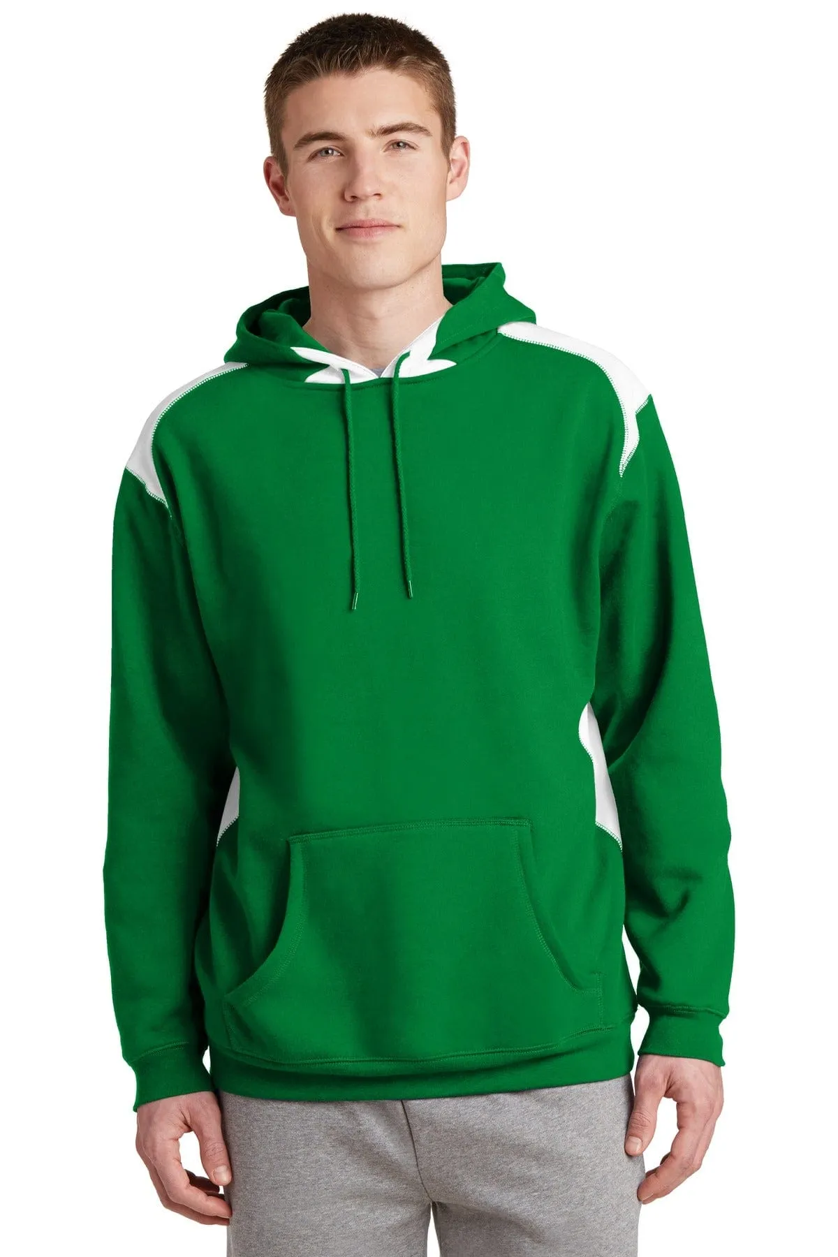 DISCONTINUED  Sport-Tek ®  Pullover Hooded Sweatshirt with Contrast Color. F264