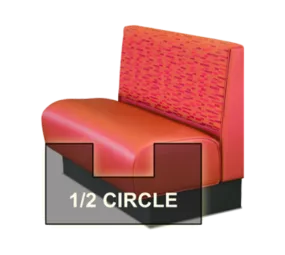 DM Seating DBTPS-36-12 Booth