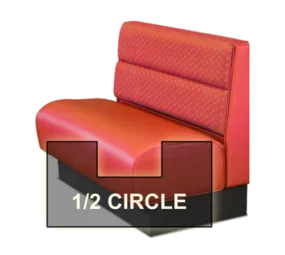 DM Seating DBTPS-36HO-12 Booth