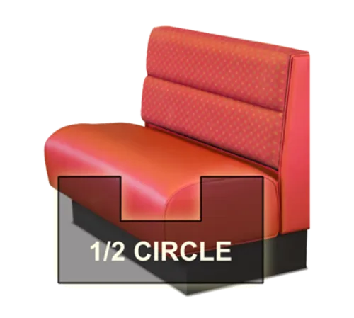DM Seating DBTPS-36HO-12 Booth