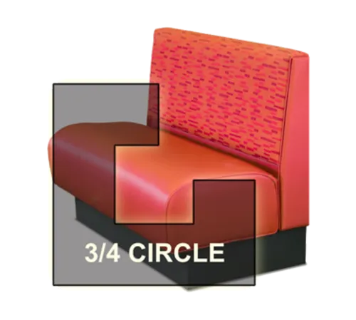 DM Seating DBTPS-42-34 Booth