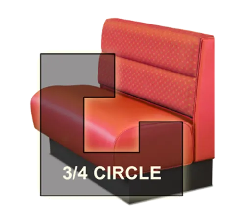 DM Seating DBTPS-42HO-34 Booth