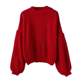 Drop Loose Knitted Sweater