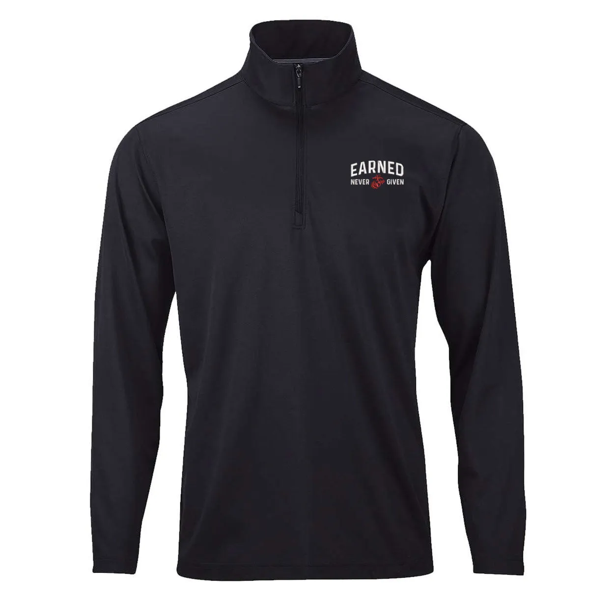 Earned Never Given Performance Quarter Zip Pullover
