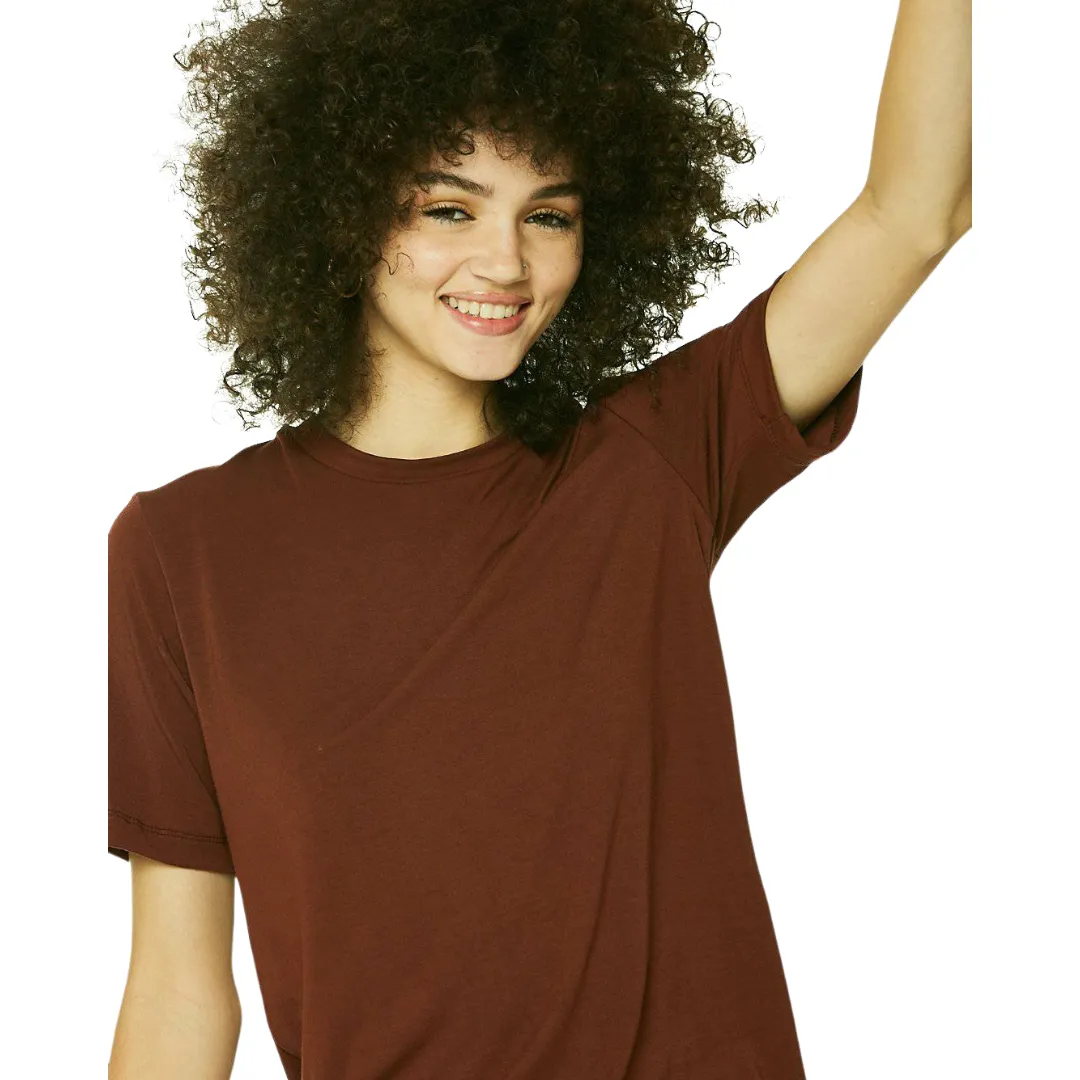 Eco Modal Tee Shirt - Cinnamon
