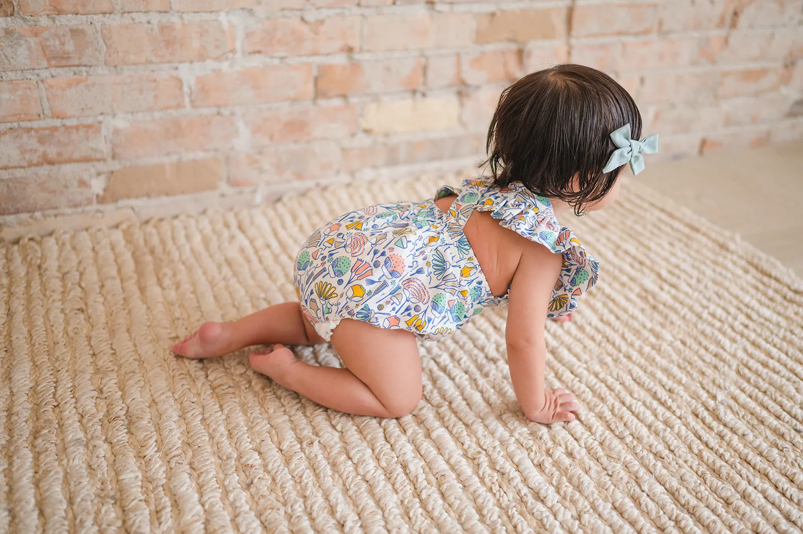Emmy Romper in Gardenia