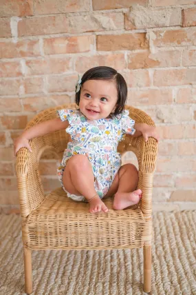 Emmy Romper in Gardenia