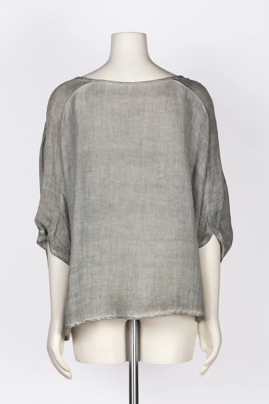 Everly Linen Blouse (Multiple Colors Inside)