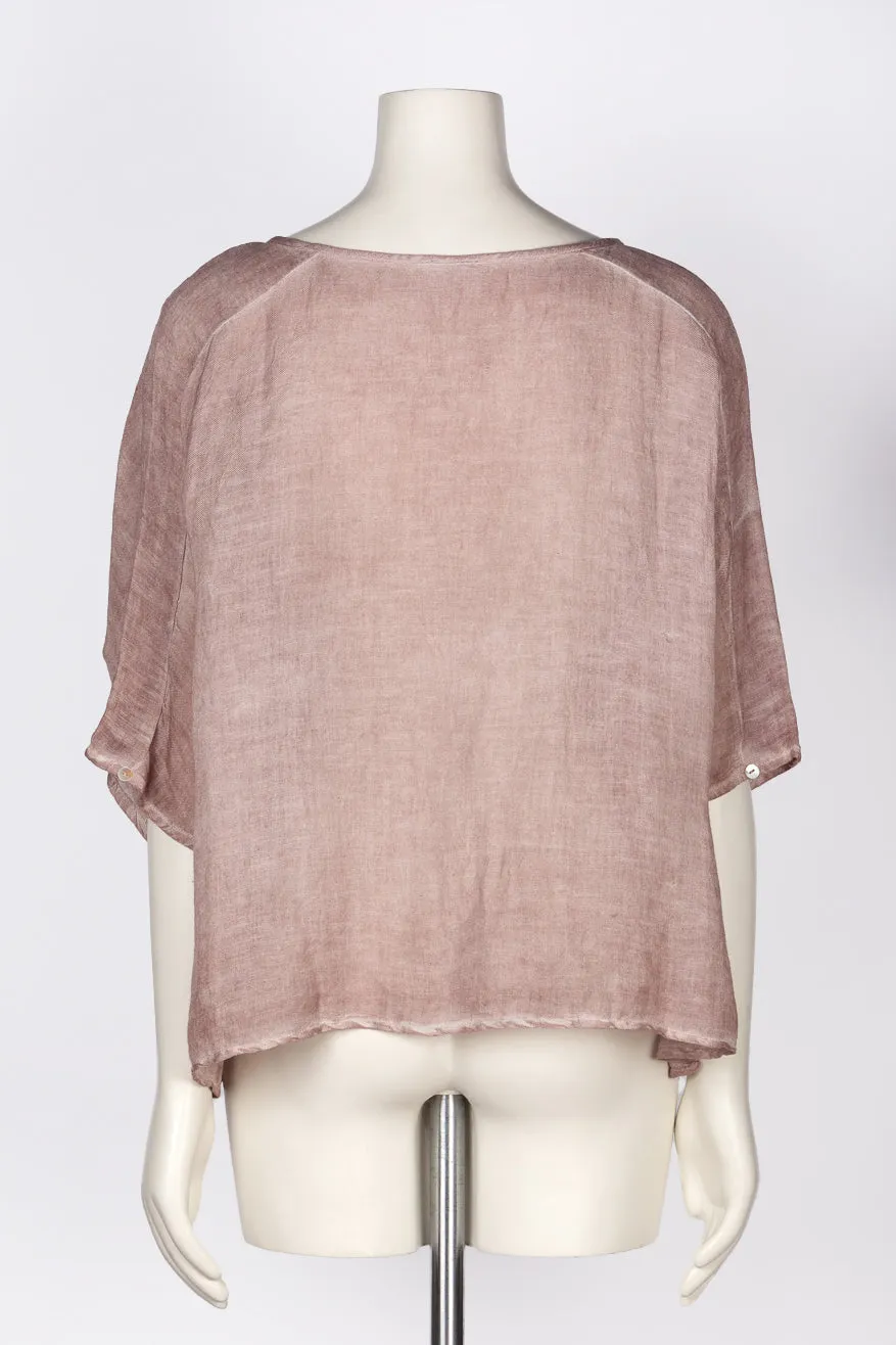 Everly Linen Blouse (Multiple Colors Inside)