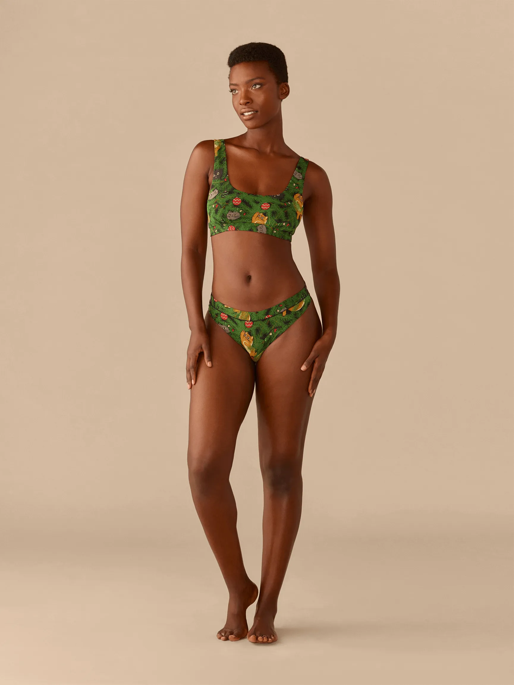 FeelFree Square Neck Bralette | Meowy Christmas