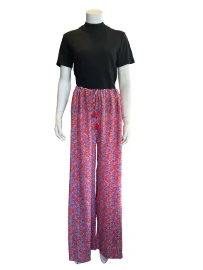 Figure Silk Drawstring Pants |XL|