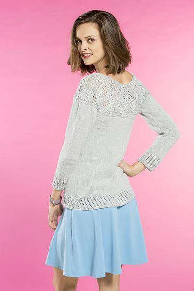 Final Frost Pullover by Amy Gunderson