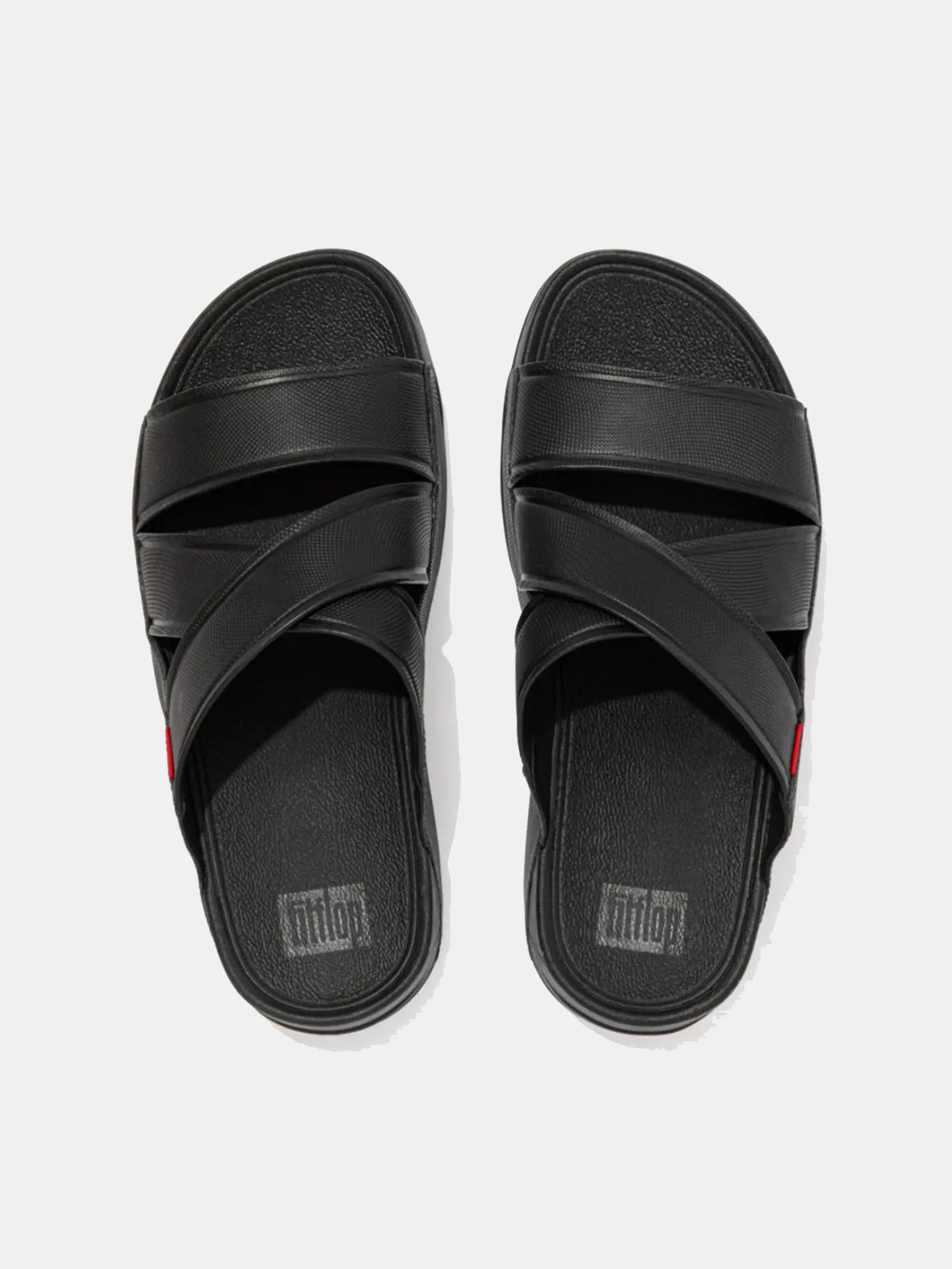 Fitflop Men's Chi Embossed Leather Sandals