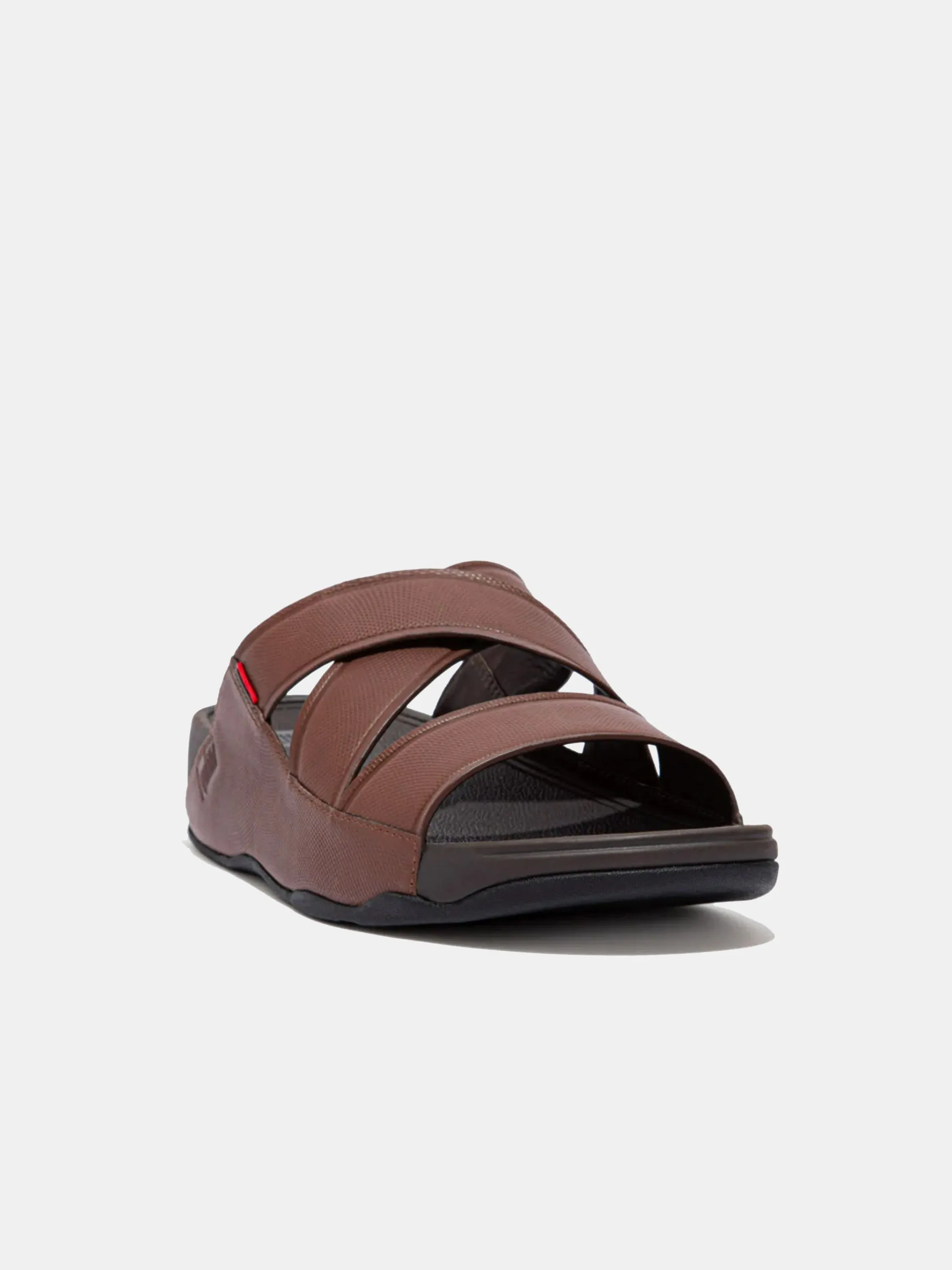 Fitflop Men's Chi Embossed Leather Sandals