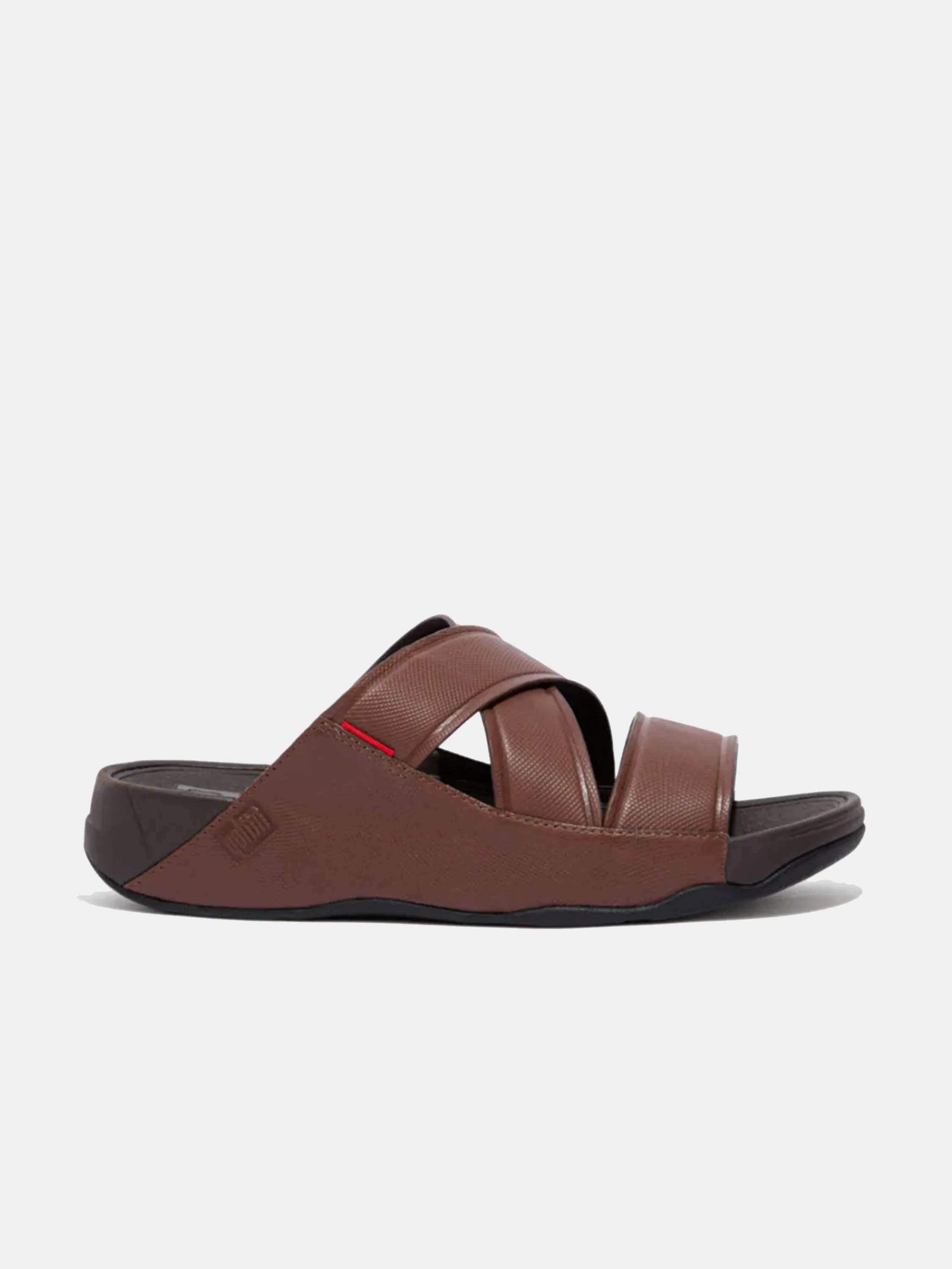 Fitflop Men's Chi Embossed Leather Sandals