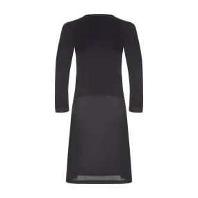 FK336 - 3/4 sleeve shell slip, organic cotton top nylon bottom