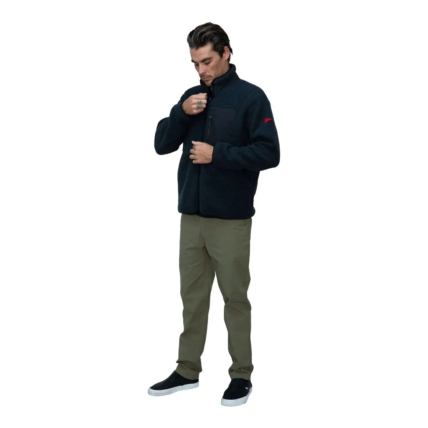 Florence Marine X High Pile Utility Fleece Jacket Black