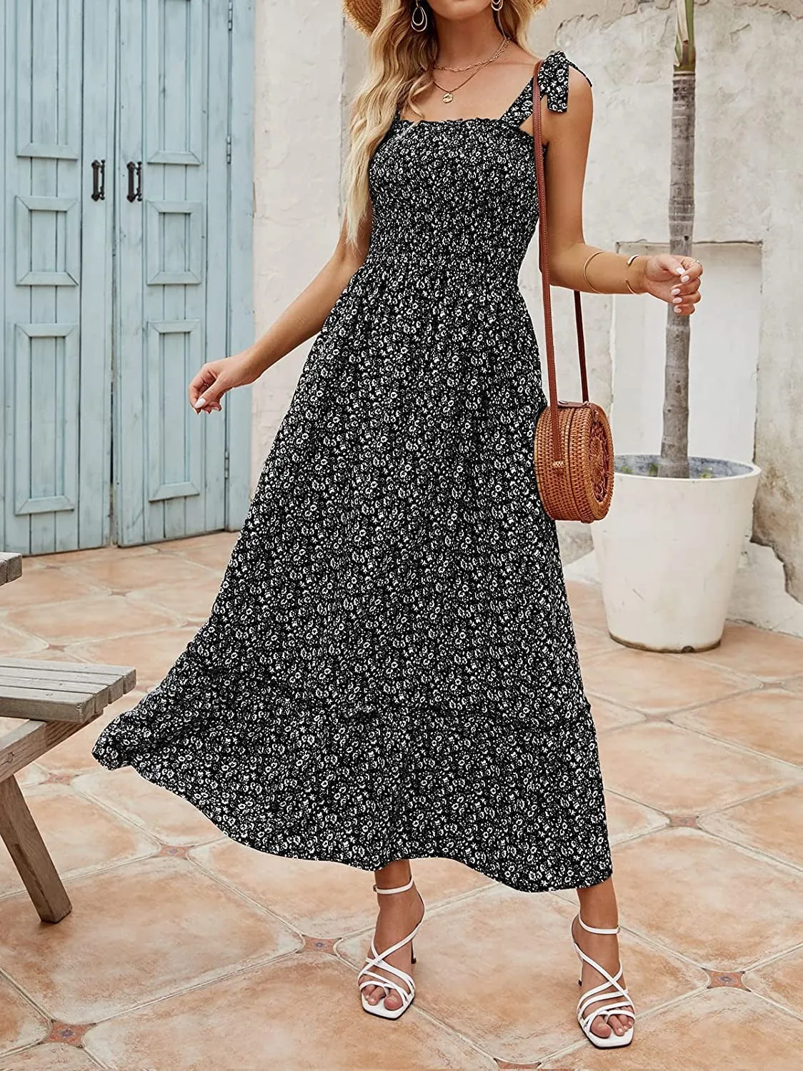 Flytonn-Black Friday Sale - New Women's Dress Print Loose Casual Dresses