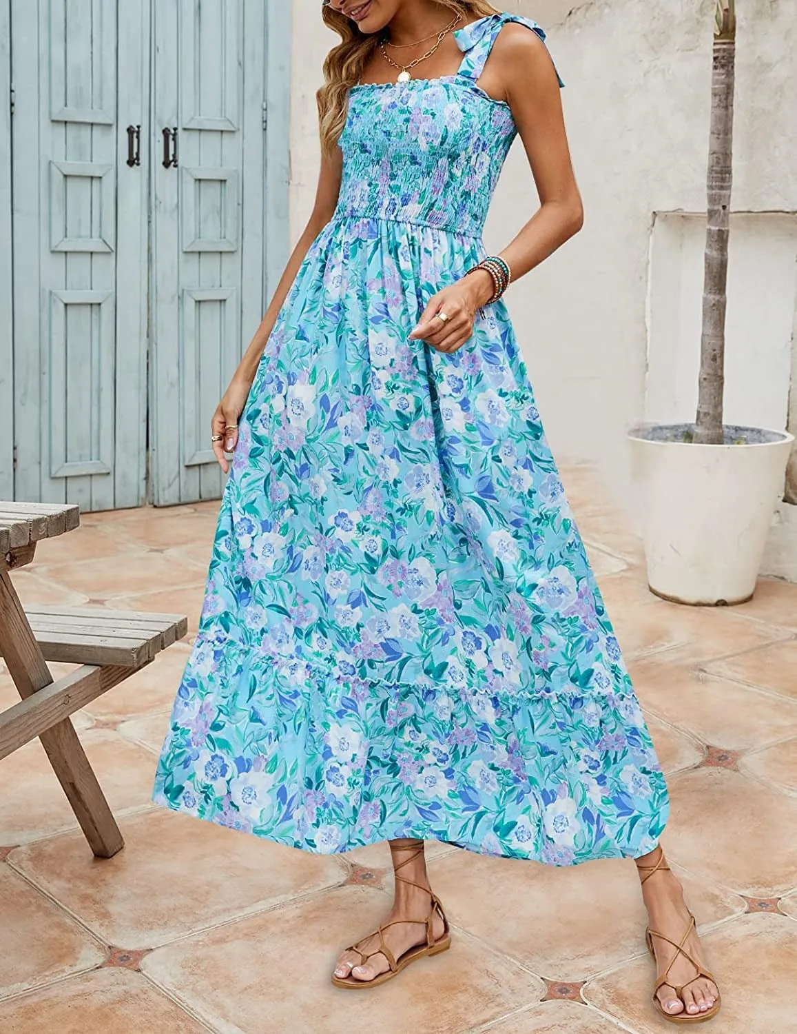 Flytonn-Black Friday Sale - New Women's Dress Print Loose Casual Dresses