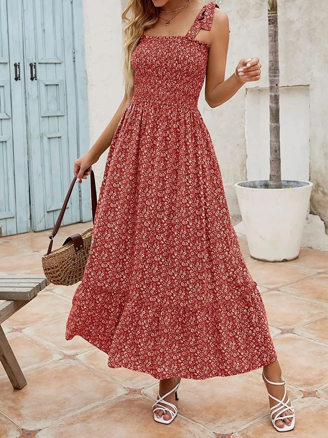 Flytonn-Black Friday Sale - New Women's Dress Print Loose Casual Dresses