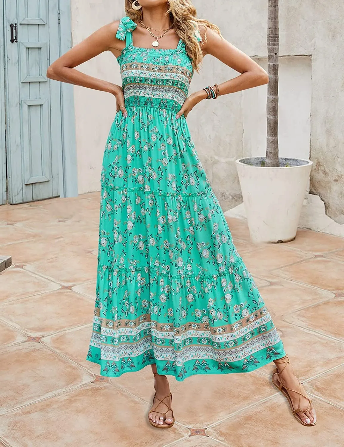Flytonn-Black Friday Sale - New Women's Dress Print Loose Casual Dresses