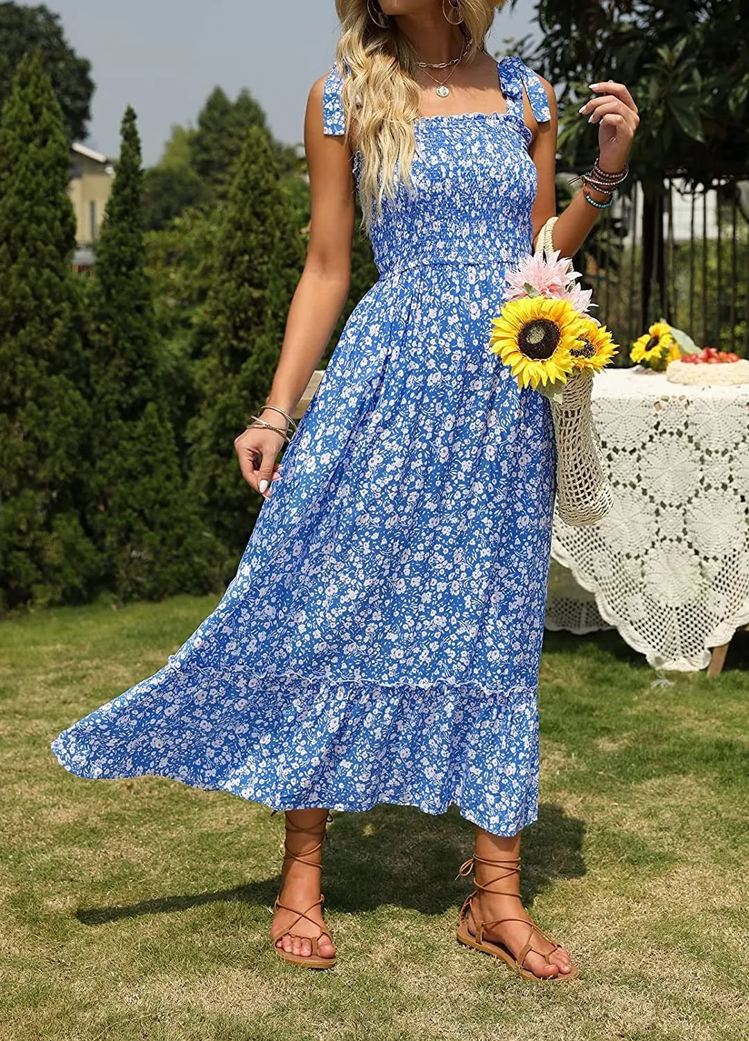 Flytonn-Black Friday Sale - New Women's Dress Print Loose Casual Dresses