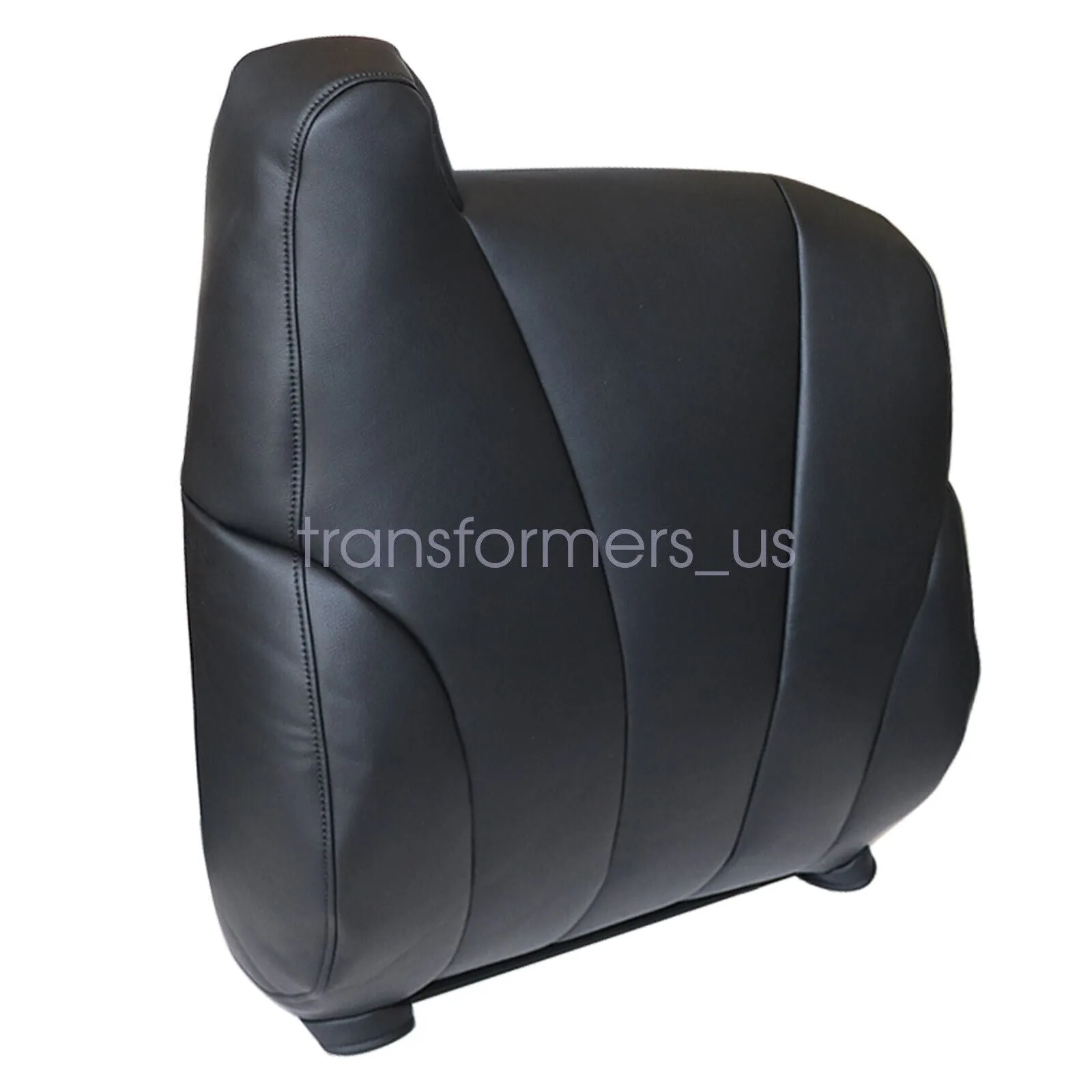 For 1999-2002 Chevy Silverado Driver & Passenger Bottom & Top Leather Seat Cover