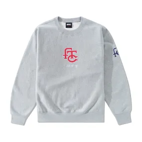 FTC & Pop Crewneck, Heather Grey