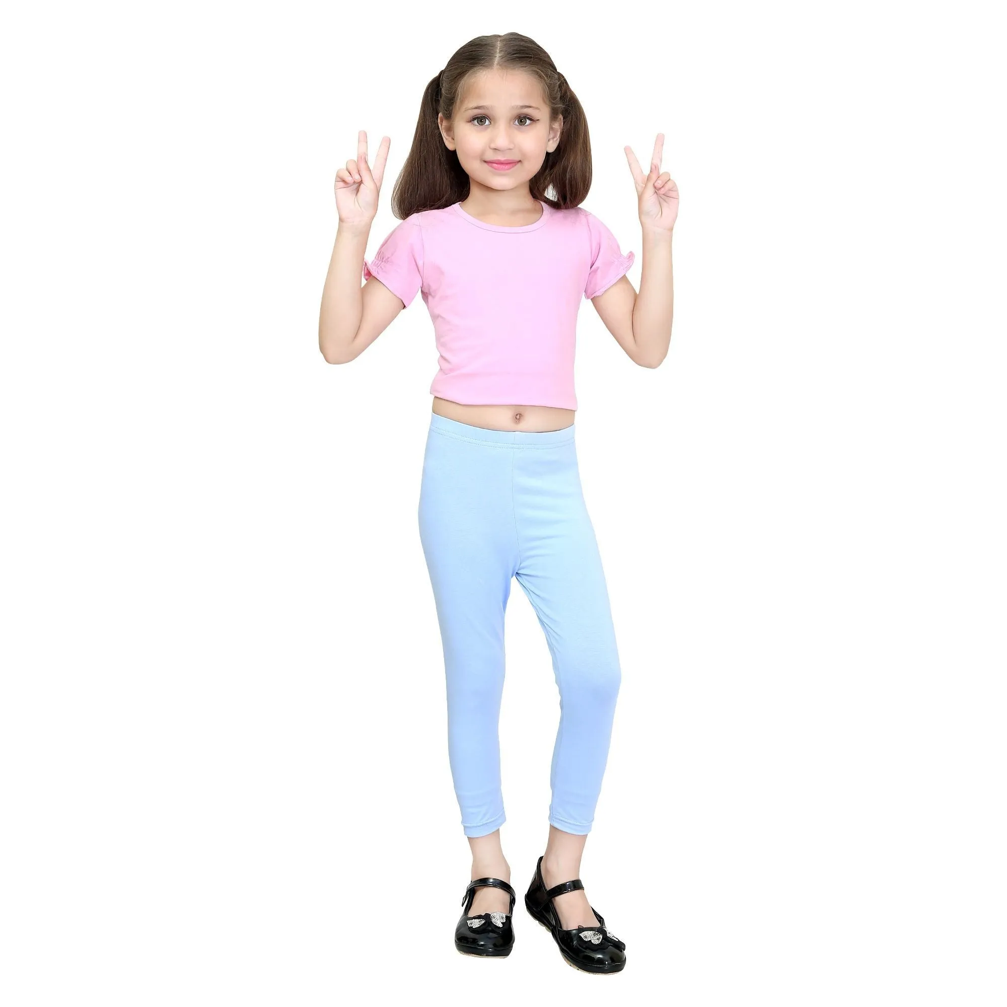 Girls Fresh Sky Ankle Length Legging