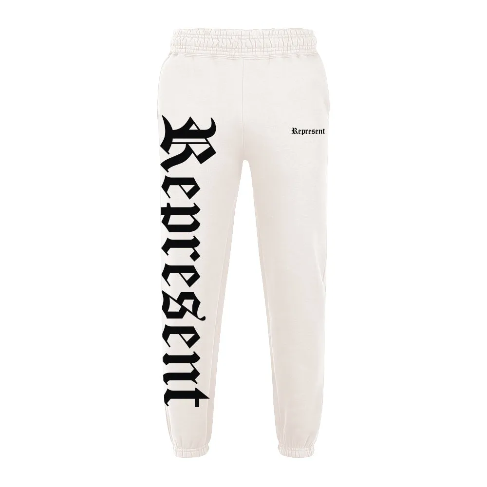 GO BIG Ultra Premium Jogger Sweat Pants [BONE, OFF-WHITE] GO BIG DROP