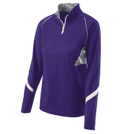 Holloway Ladies Tenacity Agil-Knit Polyester Quarter Zipper Pullover
