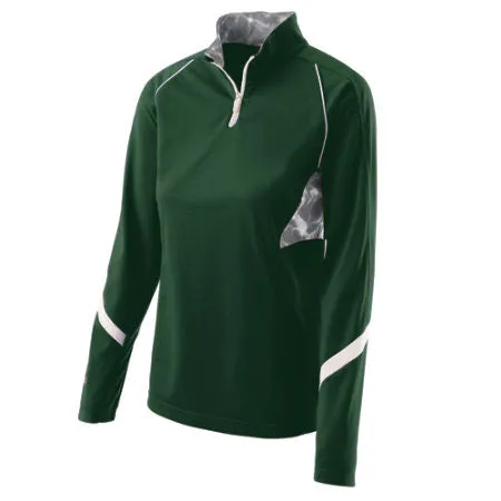 Holloway Ladies Tenacity Agil-Knit Polyester Quarter Zipper Pullover