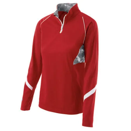 Holloway Ladies Tenacity Agil-Knit Polyester Quarter Zipper Pullover