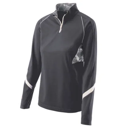 Holloway Ladies Tenacity Agil-Knit Polyester Quarter Zipper Pullover