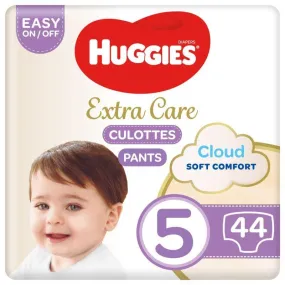 Huggies Extra Care Pants - Value Pack - Size 5 - 44 Diaper Pants