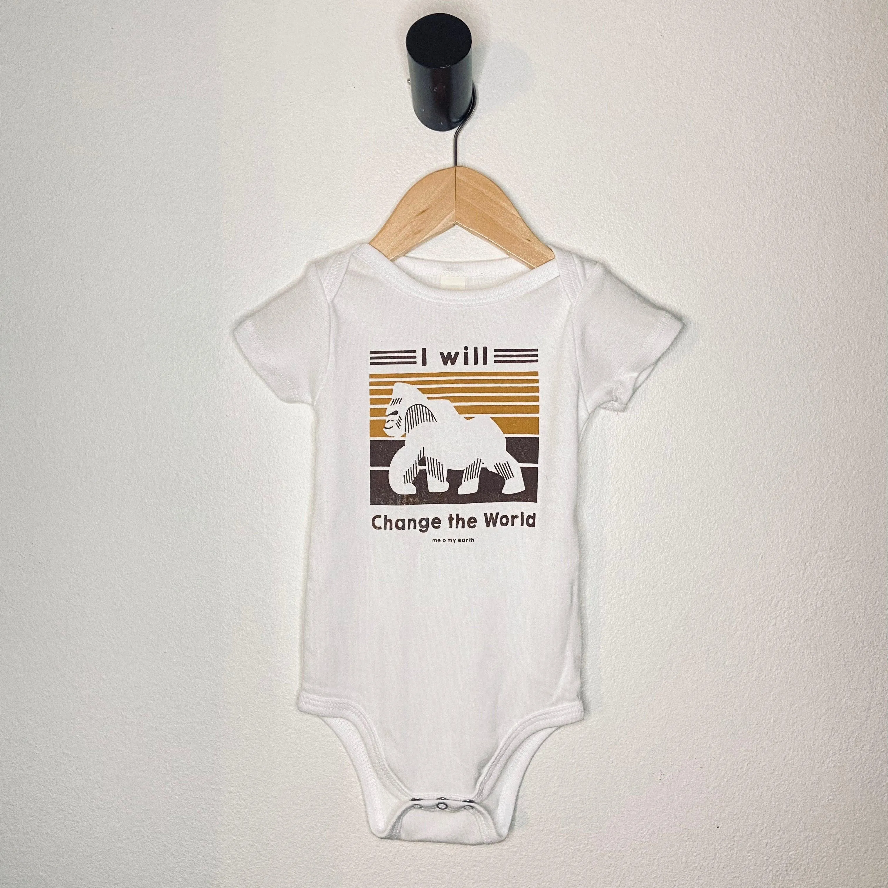 I Will Change the World Short Sleeve Bodysuit