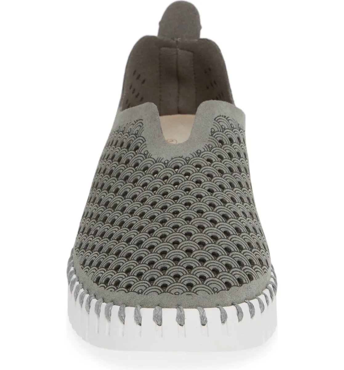 Ilse Jacobsen Women's Tulip 139 Grey Perforated