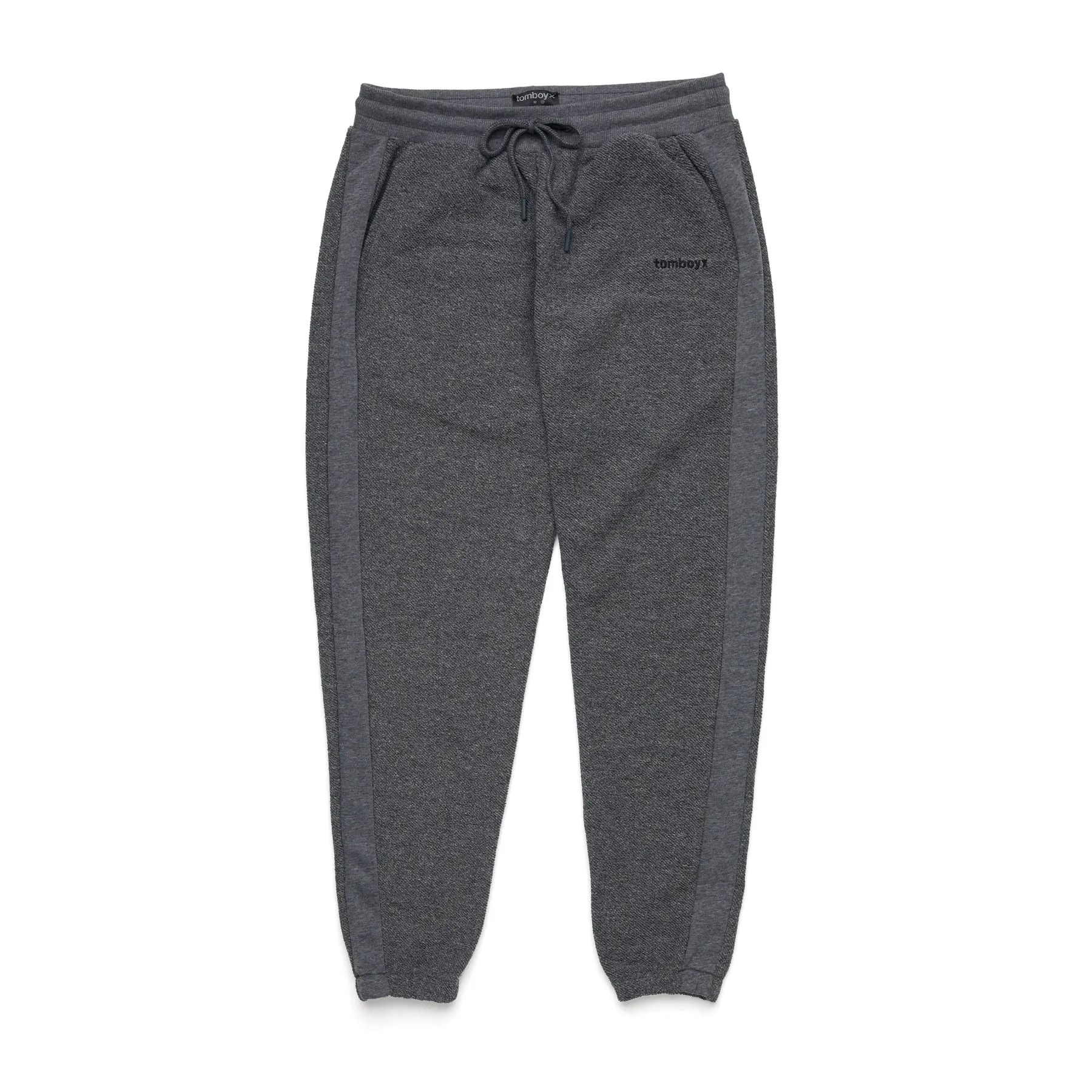 Inside Out French Terry Jogger - Heather Grey