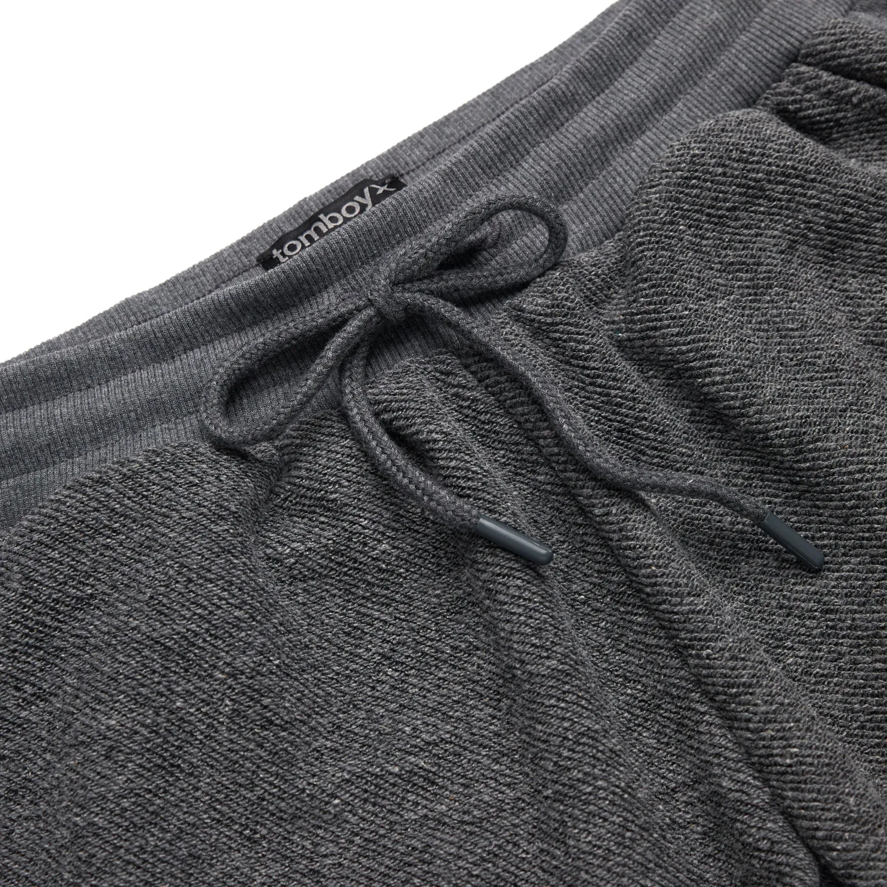 Inside Out French Terry Jogger - Heather Grey