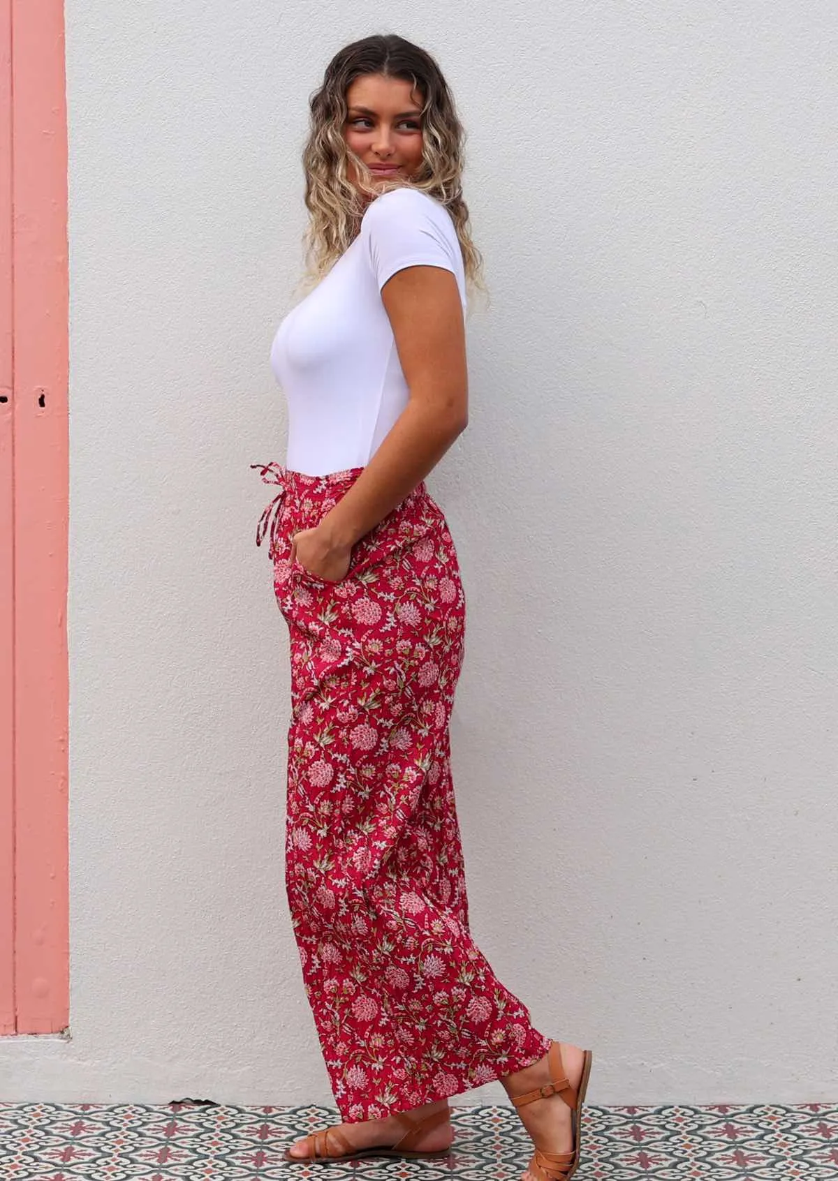 Janis Pant Cranberry