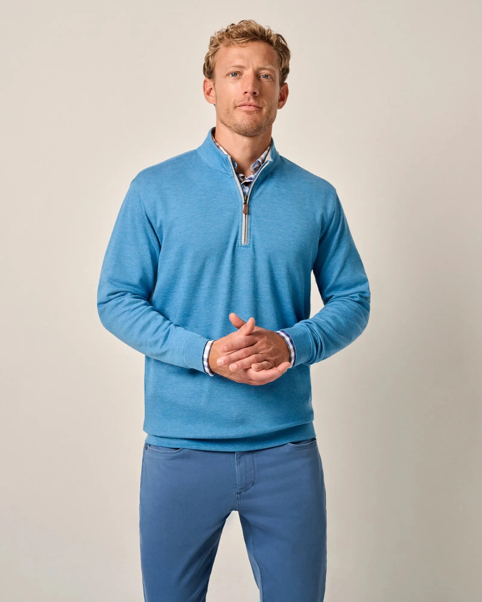 Johnnie-O Sully 1/4 Zip Pullover Bombay