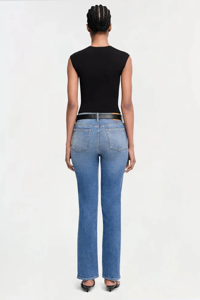 Jonathan Simkhai Barbara Sweetheart Bodysuit in Black