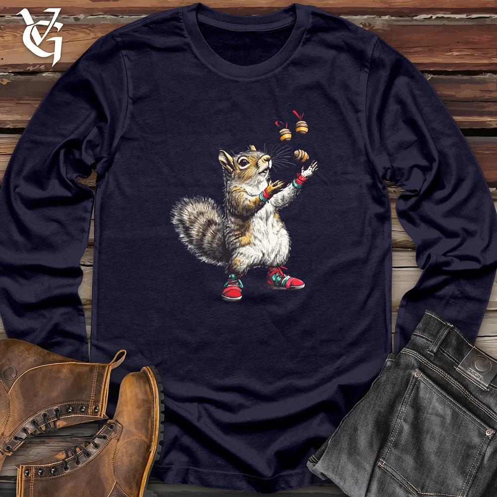 Juggling Squirrel Long Sleeve