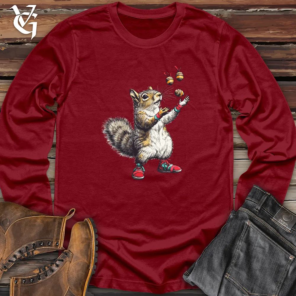 Juggling Squirrel Long Sleeve