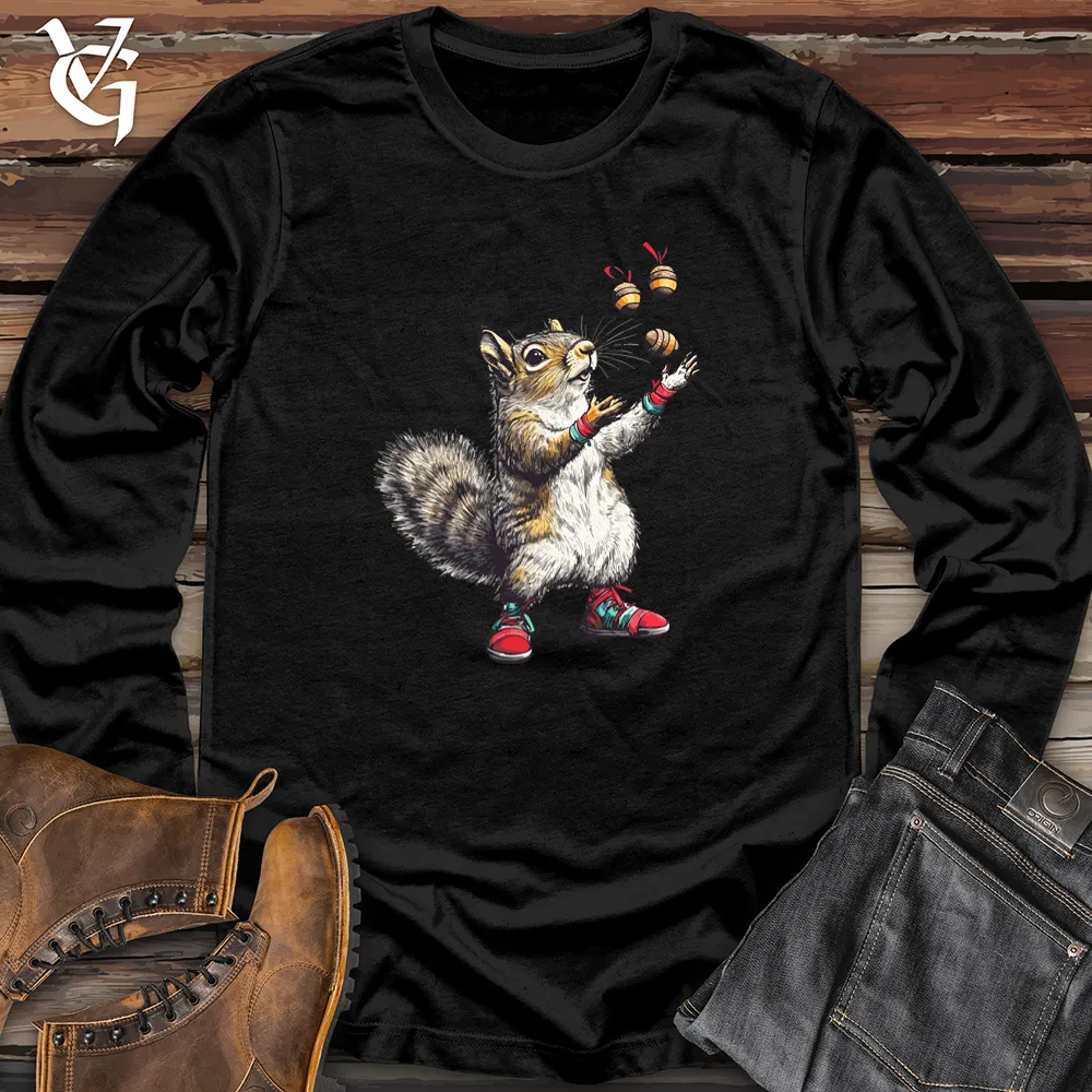 Juggling Squirrel Long Sleeve
