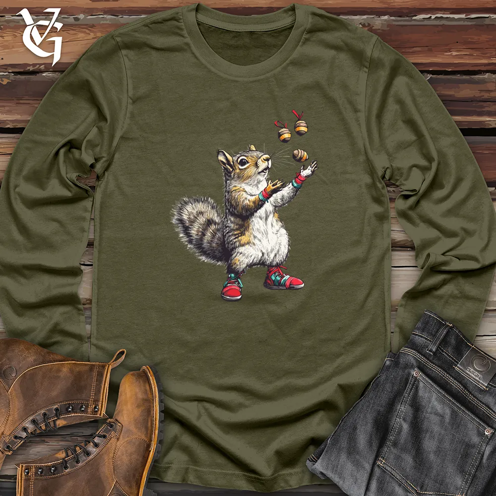 Juggling Squirrel Long Sleeve